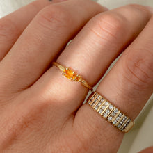 Load image into Gallery viewer, Orange Crush Ring | Recycled 14k Gold