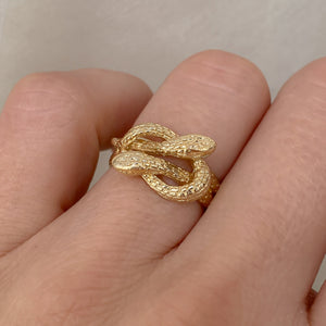 Serpentwined Ring | Recycled 14k Gold