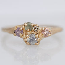 Load image into Gallery viewer, Opalescent Candyland Set | 14k Sapphires and Diamond