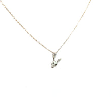 Load image into Gallery viewer, Bad to the Bun Necklace | Recycled Sterling Silver