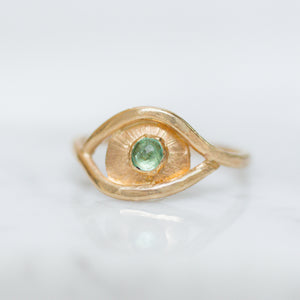 Green With Envy Emerald Ring | Recycled 14k Gold
