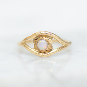 Opal Of My Eye Ring |Recycled 14k Gold
