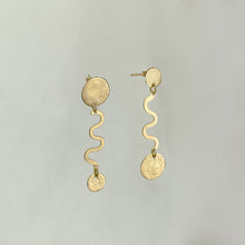 Load image into Gallery viewer, Good Vibrations Earrings | Recycled 14k Gold