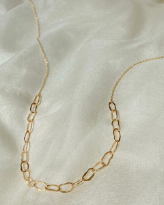 Jelly Bean Necklace | Recycled 14k Gold