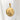 Vintage Floral Engraved Locket | 14k Gold