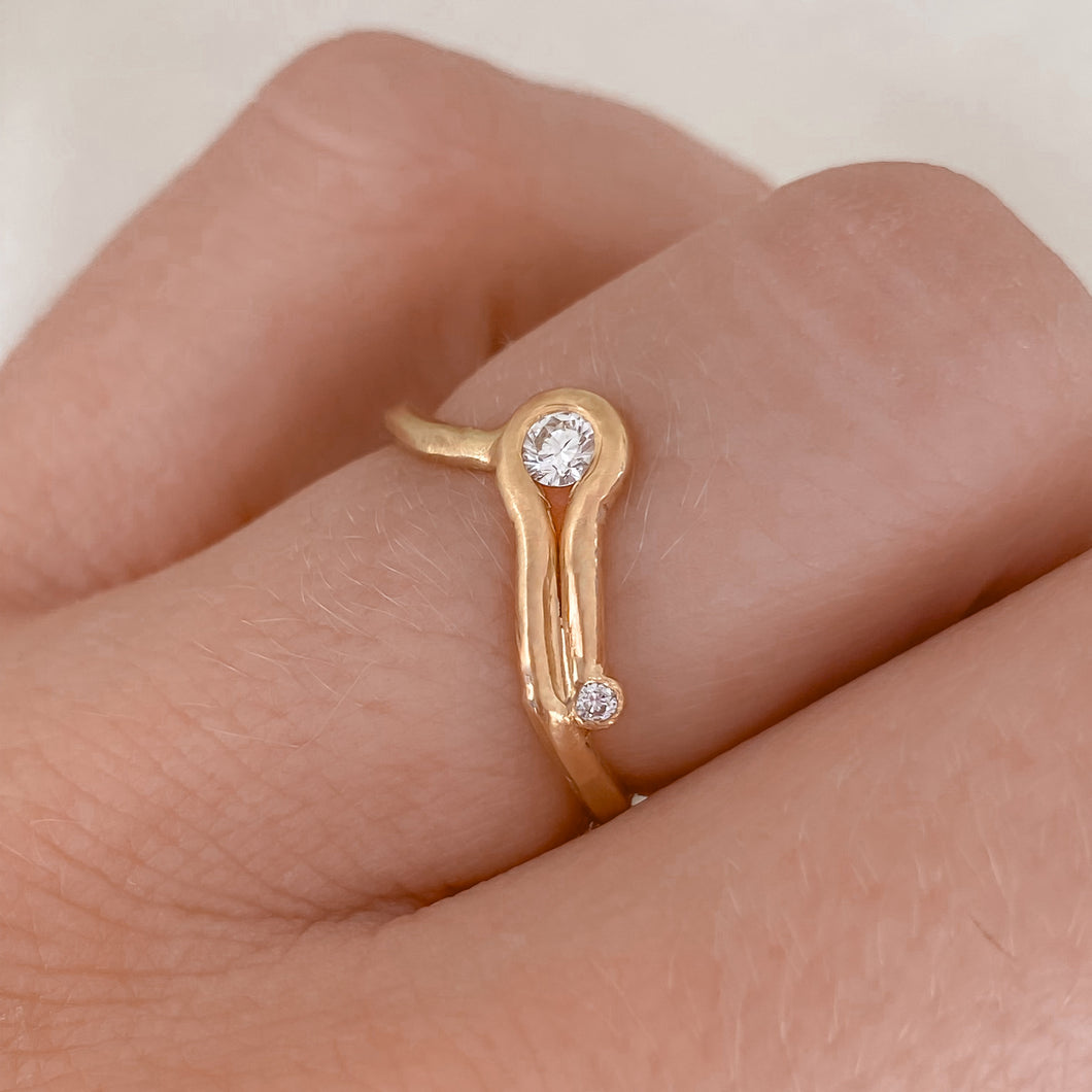 Switchback Ring | Recycled 14k Gold