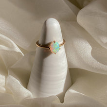 Load image into Gallery viewer, Opal Hidden Gem Solitaire | Recycled 14k Gold