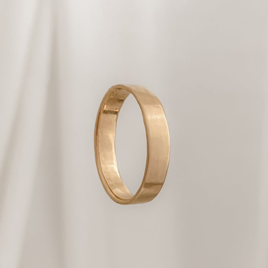 Wide Band | Recycled 14k Gold