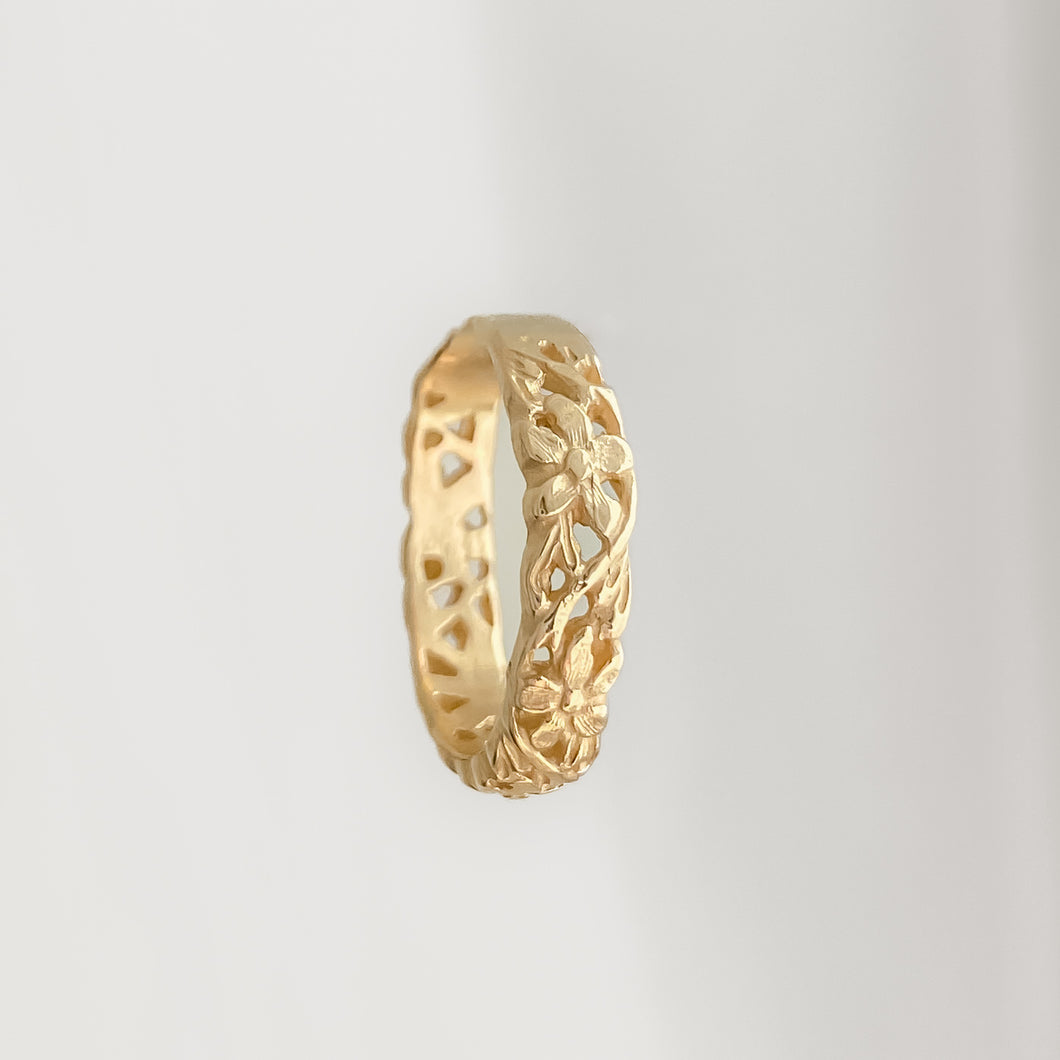 Garden Party Band | 14k Recycled Gold