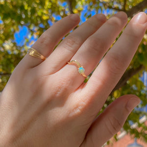 Dragon Tales Opal Ring | Recycled 14k Gold