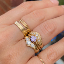 Load image into Gallery viewer, Classic Pi Solitaire | Lavender Umba Sapphire