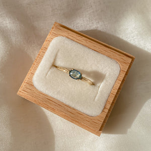 Jet Setting Sapphire Ring | Recycled 14k Gold