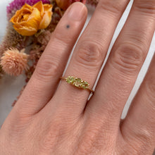 Load image into Gallery viewer, In Threes Ring | 14k Peridot