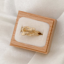 Load image into Gallery viewer, Serpentwined Ring | Recycled 14k Gold