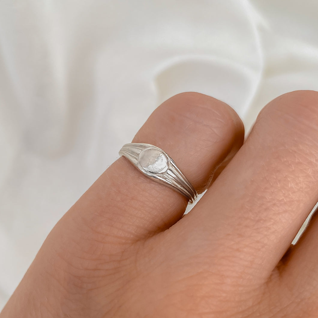 small-initial-signet-silver-ring