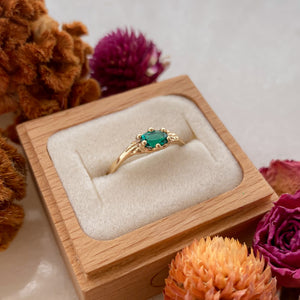 Money Honey Ring | 14k Vintage Emerald