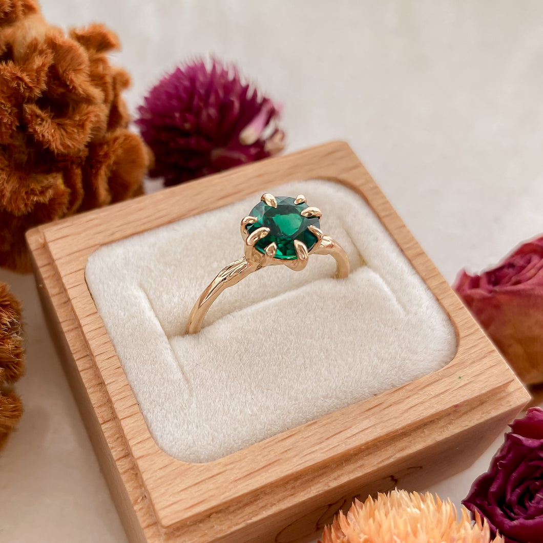 Something Wicked Ring | 14k Emerald