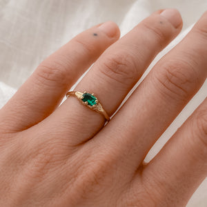 Money Honey Ring | 14k Vintage Emerald