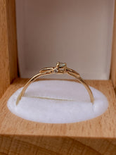 Load image into Gallery viewer, Sapphire &amp; Diamond Ring | Recycled 14k Gold