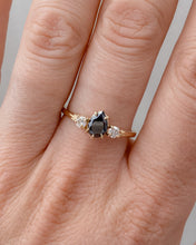 Load image into Gallery viewer, Custom Pear² Moissanite | Recycled 14k Gold