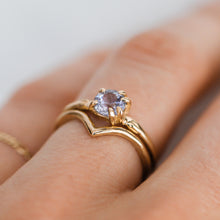 Load image into Gallery viewer, Classic Pi Solitaire | Lavender Umba Sapphire