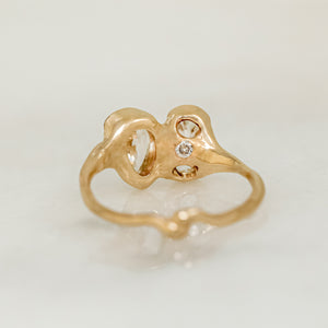 Love Affair Ring | 14k Toi et Moi