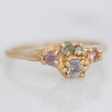 Load image into Gallery viewer, Opalescent Candyland Set | 14k Sapphires and Diamond