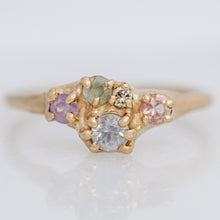 Load image into Gallery viewer, Opalescent Candyland Set | 14k Sapphires and Diamond