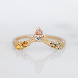 Opalescent Candyland Set | 14k Sapphires and Diamond