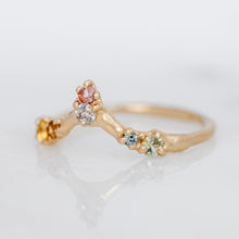 Load image into Gallery viewer, Opalescent Candyland Set | 14k Sapphires and Diamond