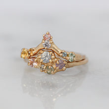 Load image into Gallery viewer, Opalescent Candyland Set | 14k Sapphires and Diamond