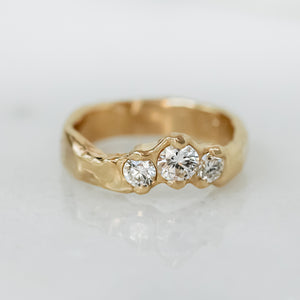 Queenie Diamond Ring | Recycled 14k Gold