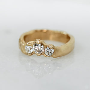 Queenie Diamond Ring | Recycled 14k Gold