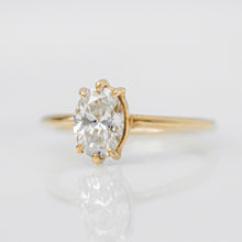 Load image into Gallery viewer, Hidden Gem Solitaire | Recycled 14k Gold