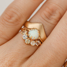 Load image into Gallery viewer, Opallios Ring | 14k Sapphire &amp; Opal