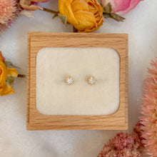 Load image into Gallery viewer, Miniverse Diamond Studs | Recycled 14k Gold