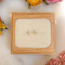 Load image into Gallery viewer, Miniverse Diamond Studs | Recycled 14k Gold
