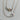 Cosmos Cluster Necklace | Sapphire & Diamond