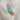 Opal and Turquoise Sunburst Pendant  | Mixed Metal