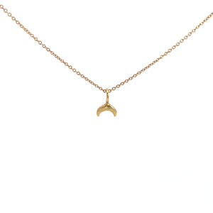 Over The Moon Pendant | Recycled 14k Gold