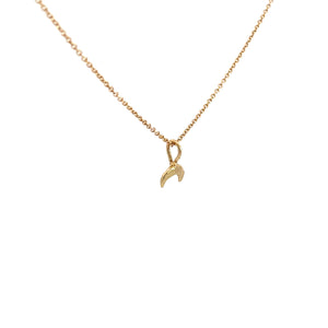 Over The Moon Pendant | Recycled 14k Gold