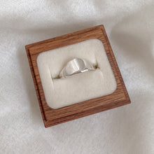 Load image into Gallery viewer, Plate Signet | Recycled Sterling Silver