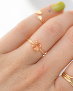 Maxine Ring | 14k Sunstone