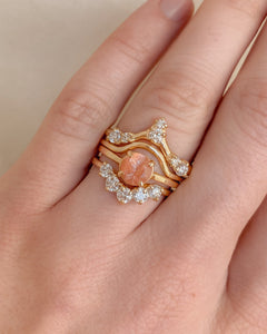 Maxine Ring | 14k Sunstone