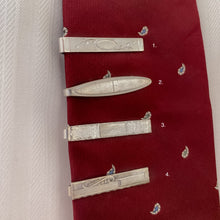 Load image into Gallery viewer, Vintage Tie Clips | Sterling Silver