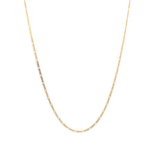 Load image into Gallery viewer, Figaro Chain Choker | Recycled 14k Gold