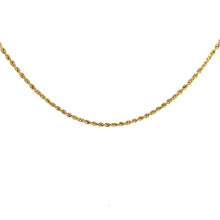 Load image into Gallery viewer, 1.8mm Rope Chain Necklace | Recycled 14k Gold