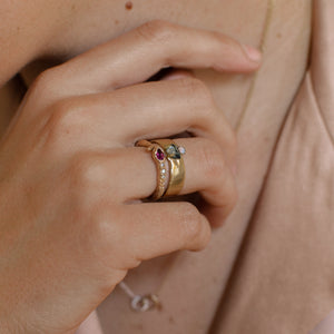 Kaa Cast Ring | Recycled 14k Gold