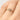 australian salt and pepper diamond ring on person