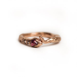 Rose-gold-ruby-and-diamond-snake-ring